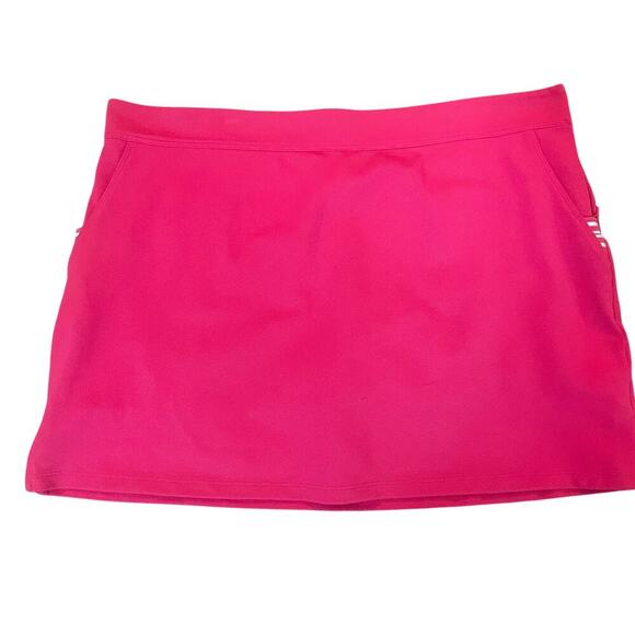 Vineyard Vines Pink 17" Side-Zip Golf Skort - Size XL - Picture 2 of 16